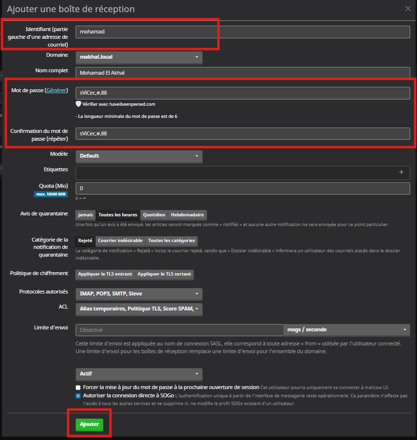 add user 2